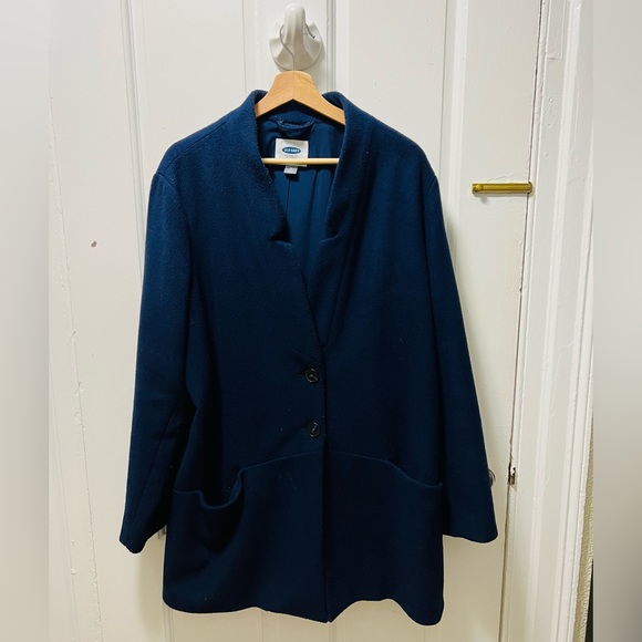 Old Navy, Navy Kimono style Sweater Jacket, Size XL - Picture 3 of 4